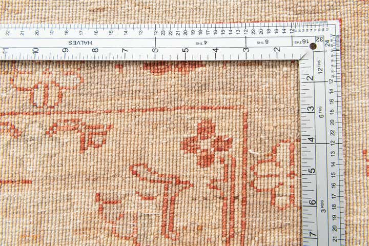 12' 2 x 17' 2 Hand Knotted Peshawar Ziegler Oriental Rug