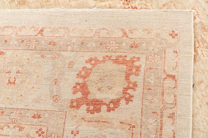 12' 2 x 17' 2 Hand Knotted Peshawar Ziegler Oriental Rug