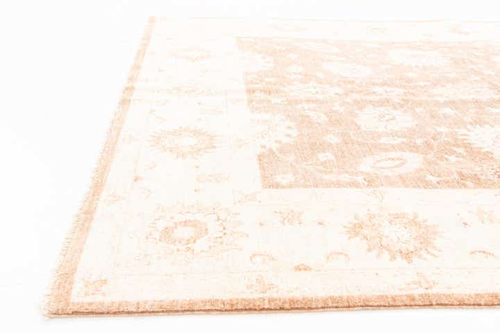 5' 7 x 8' 3 Hand Knotted Peshawar Ziegler Rug