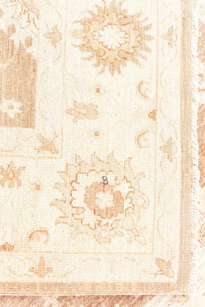 5' 7 x 8' 3 Hand Knotted Peshawar Ziegler Rug