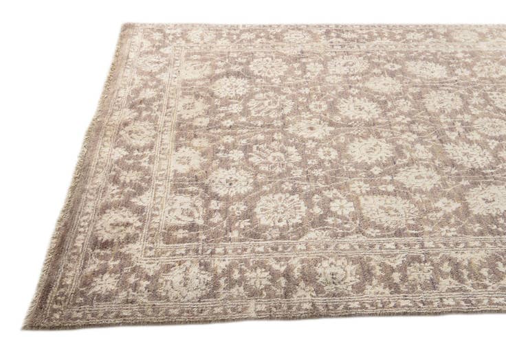 Detail image of 5' 5 x 8' Hand Knotted Peshawar Ziegler Rug