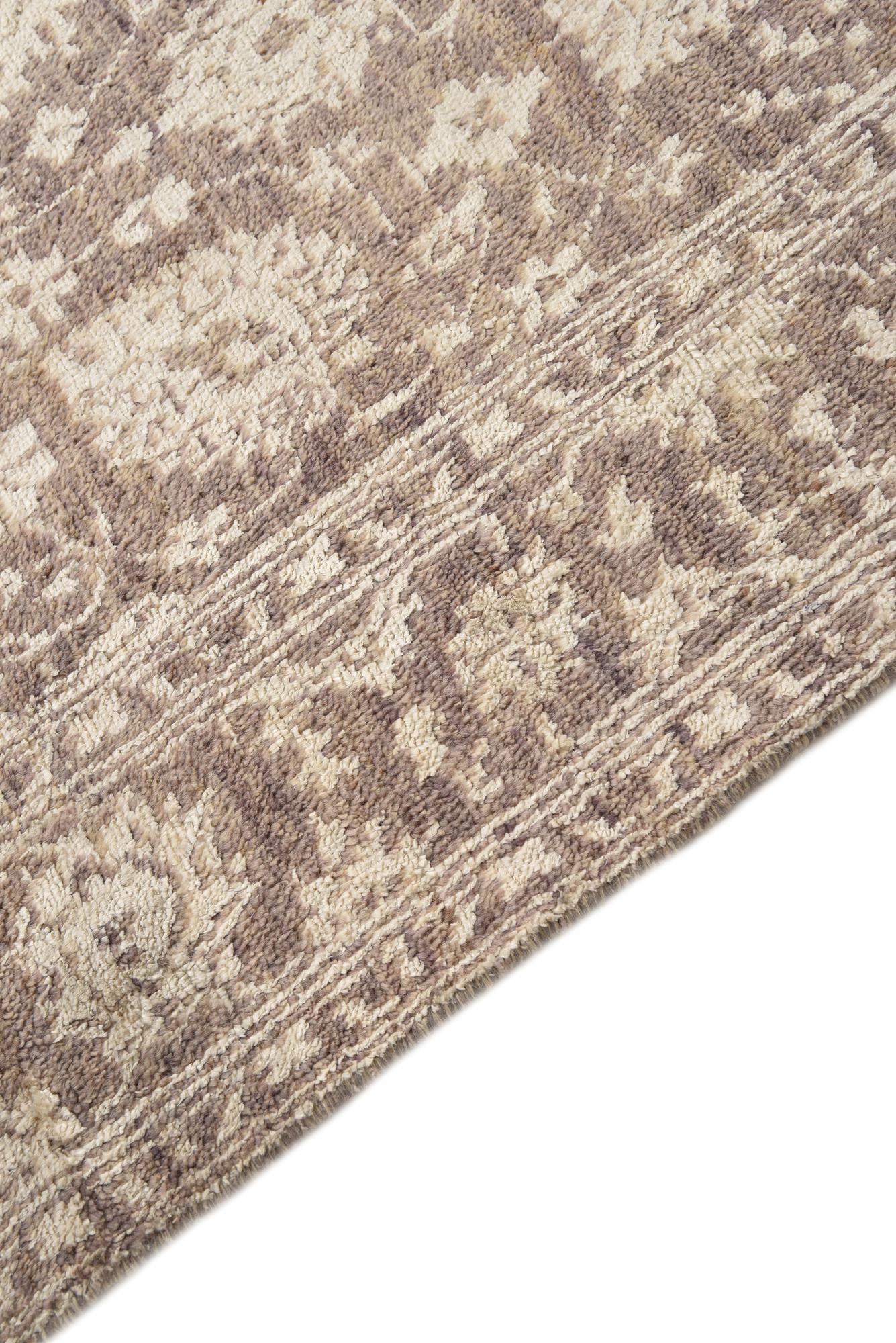 5' 5 x 8' Hand Knotted Peshawar Ziegler Rug