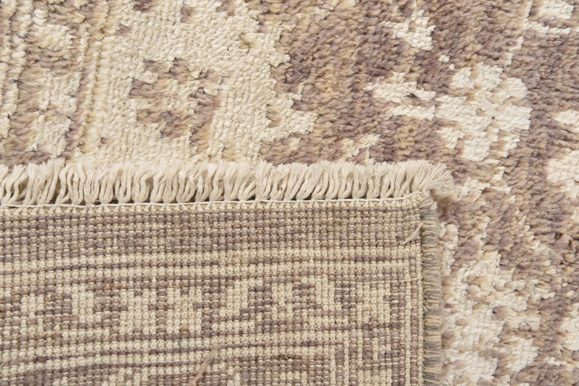 5' 5 x 8' Hand Knotted Peshawar Ziegler Rug