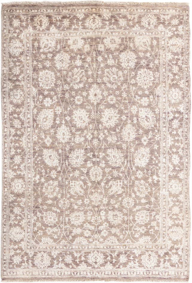 Detail image of 5' 5 x 8' Hand Knotted Peshawar Ziegler Rug