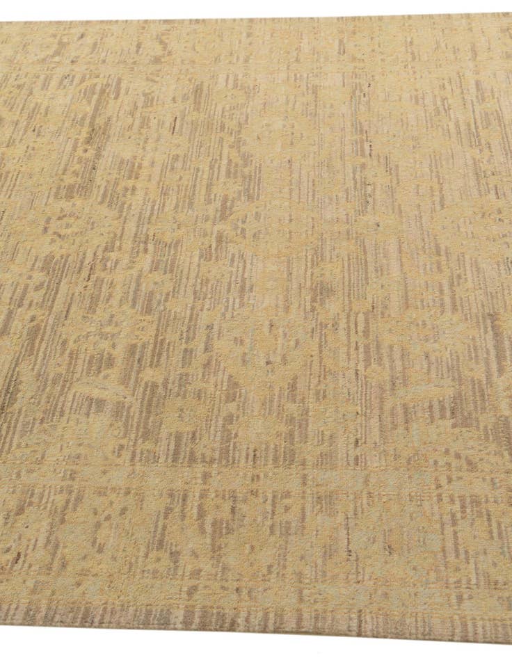 Detail image of 5' 6 x 8'  Hand Knotted Peshawar Ziegler Rug