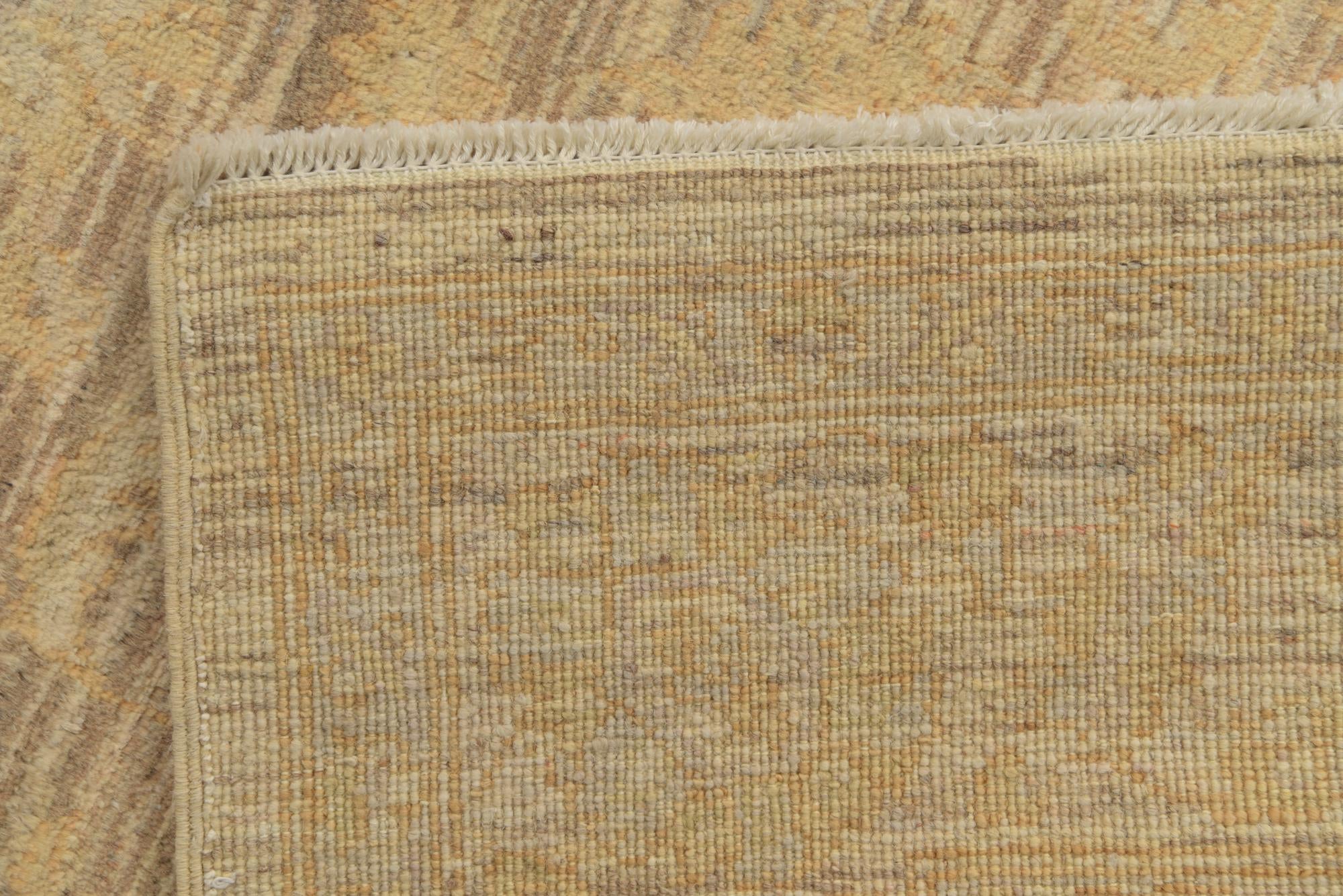 5' 6 x 8' Hand Knotted Peshawar Ziegler Rug
