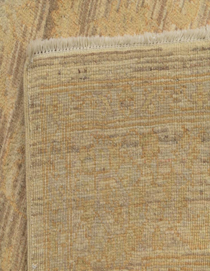 Detail image of 5' 6 x 8'  Hand Knotted Peshawar Ziegler Rug