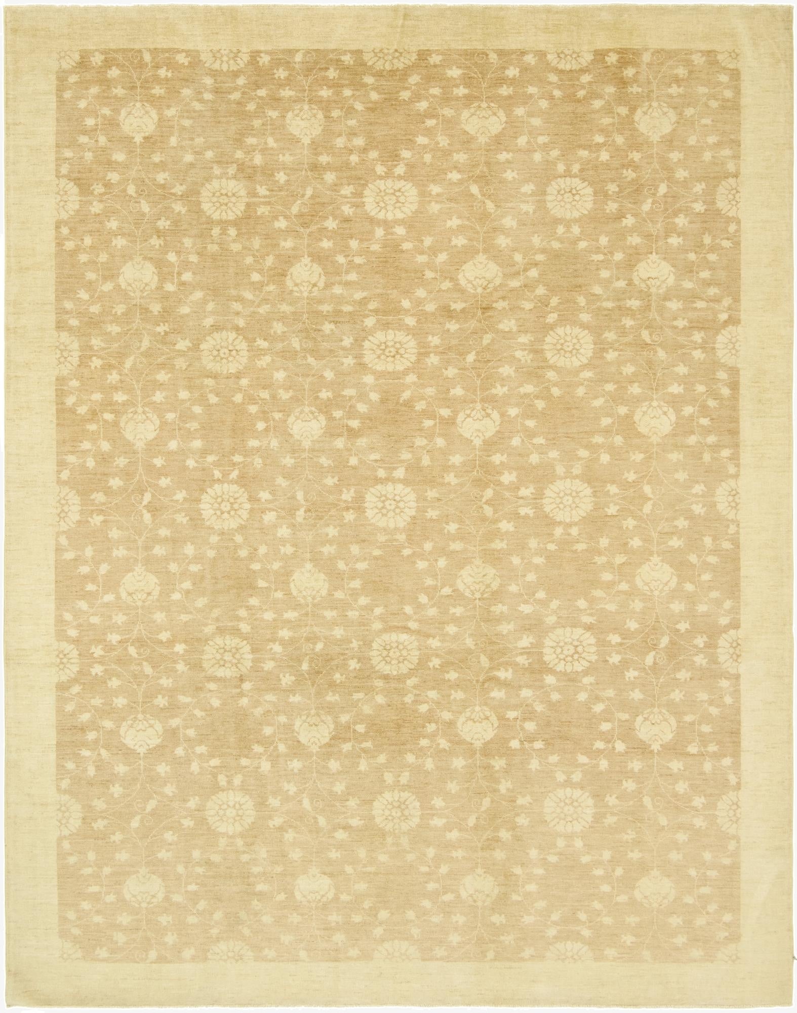 8' 9 x 11' 2  Hand Knotted Peshawar Ziegler Rug