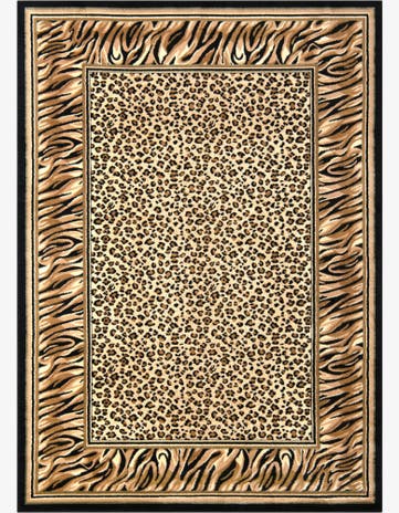 Light Brown Safari Rug