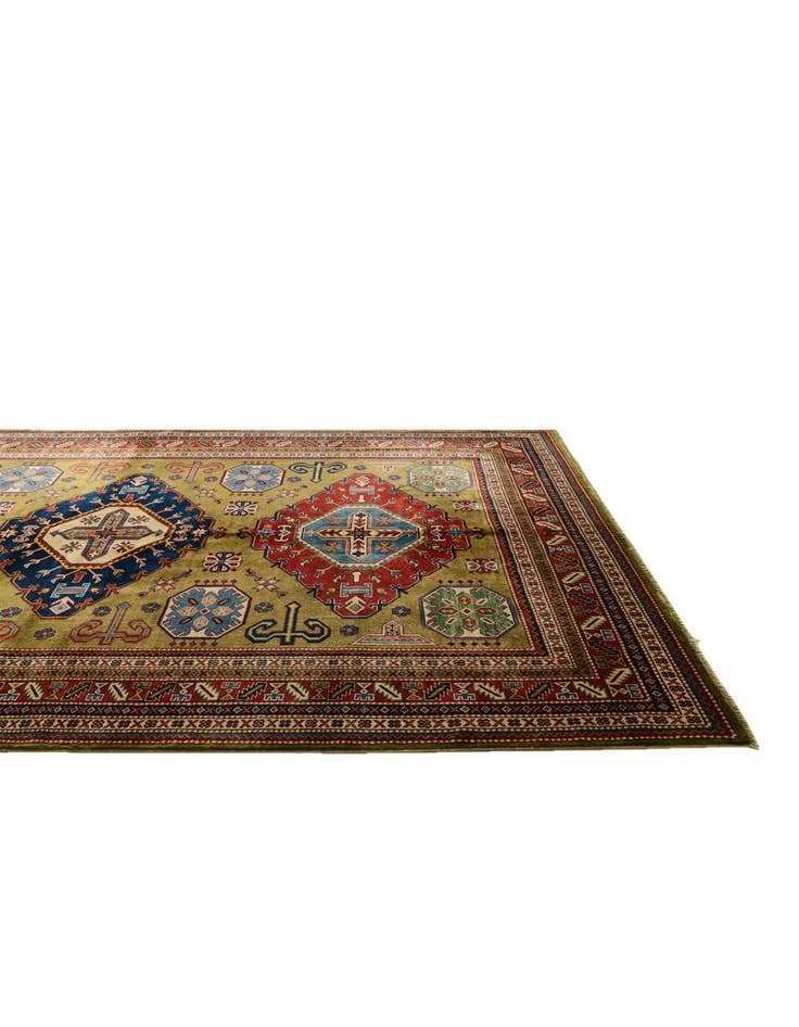 Detail image of 6' 2 x 8' 8 Hand Knotted Shirvan Rug