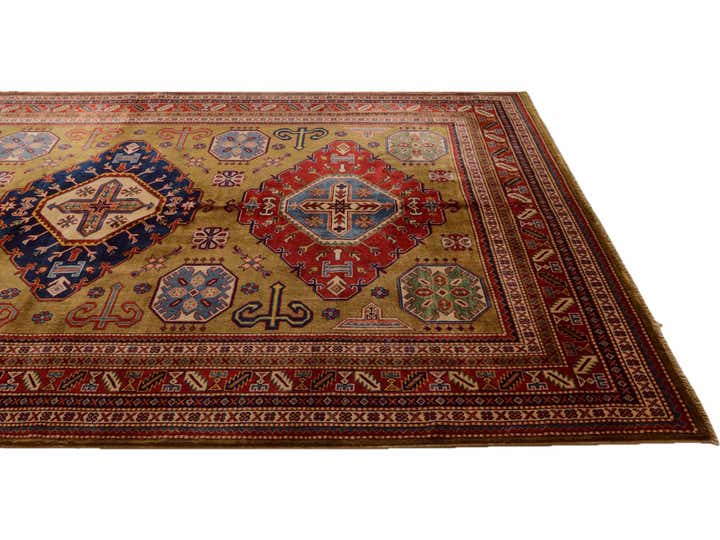 6' 2 x 8' 8 Hand Knotted Shirvan Rug