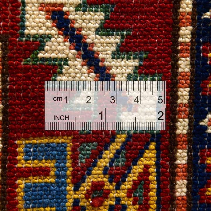 6' 2 x 8' 8 Hand Knotted Shirvan Rug