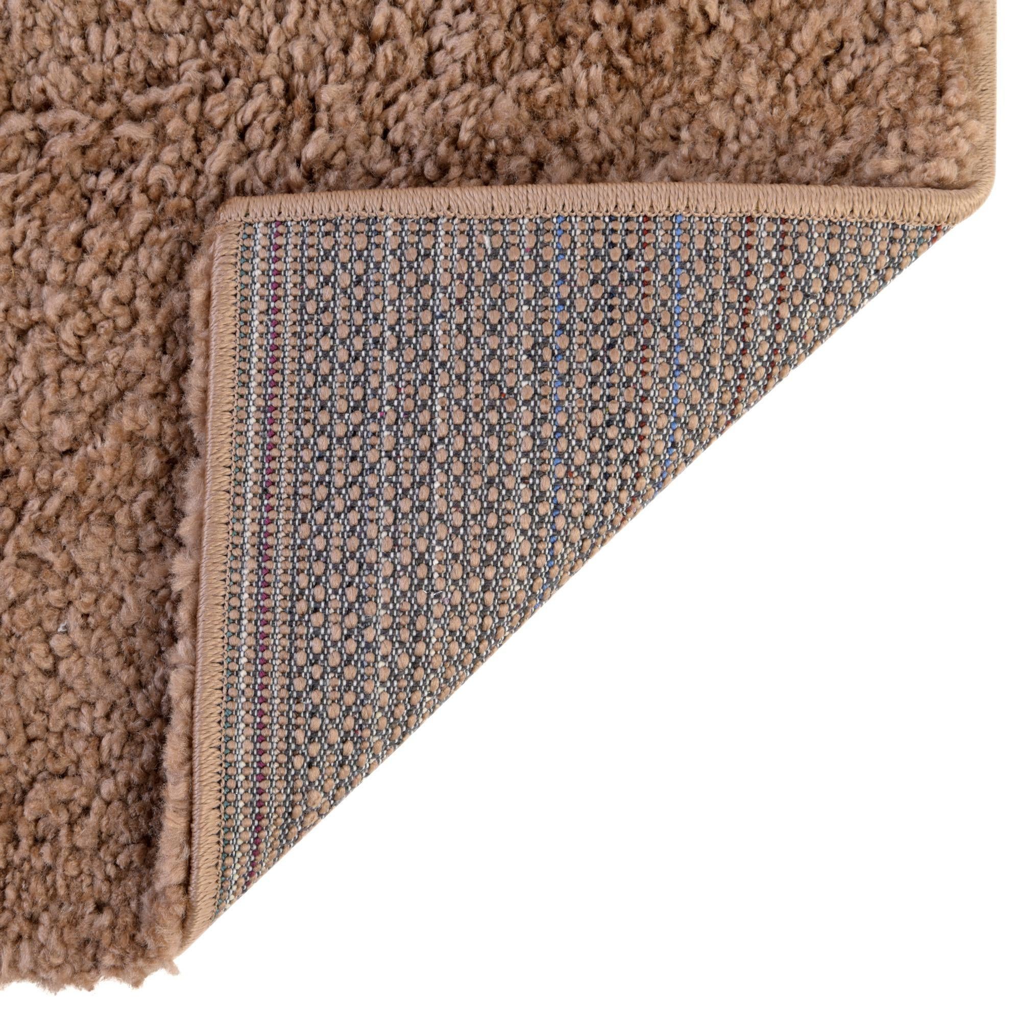 5' 3 x 7' 7 Solid Frieze Rug