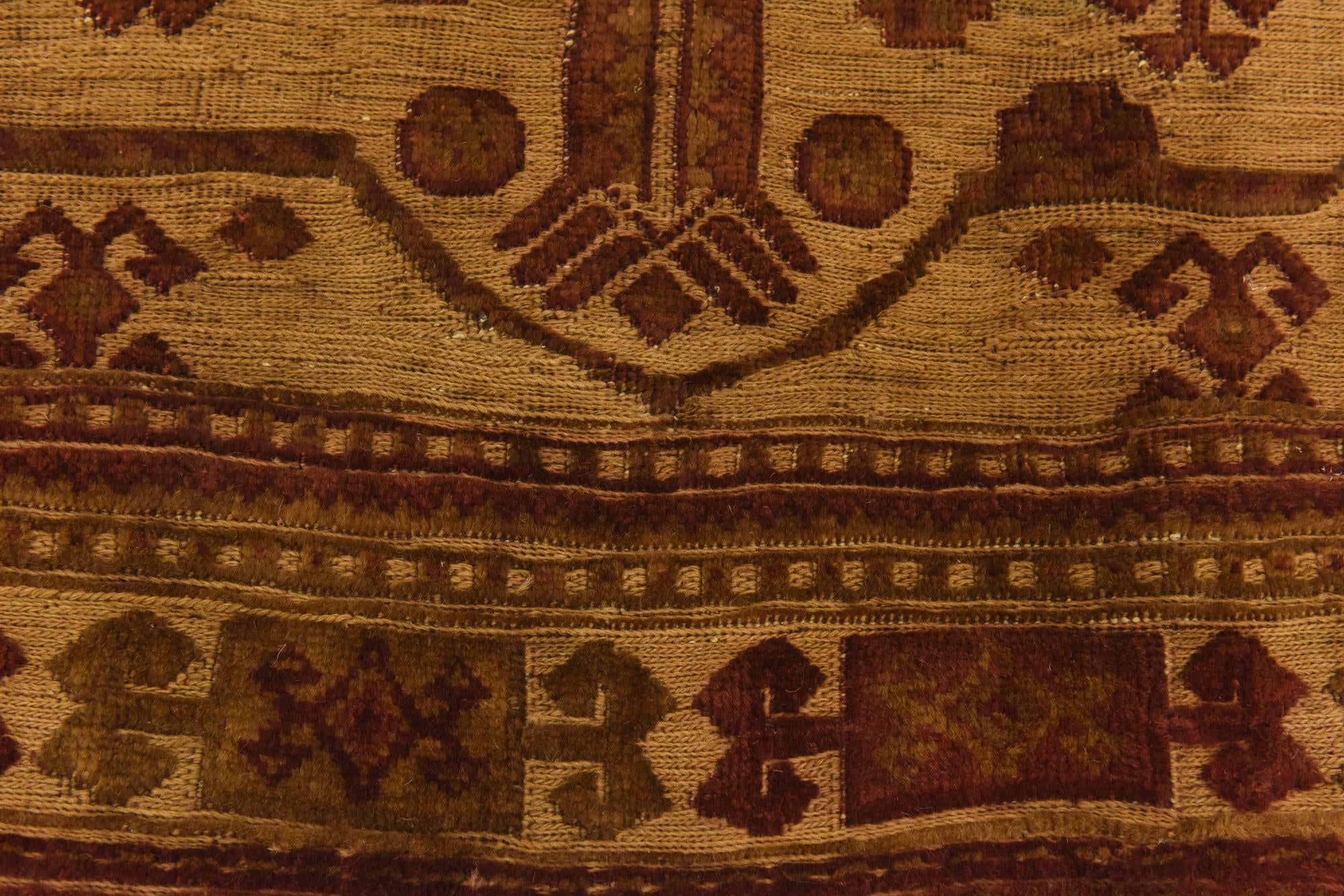 180cm x 265cm anudado a mano Sumak Alfombra Lana