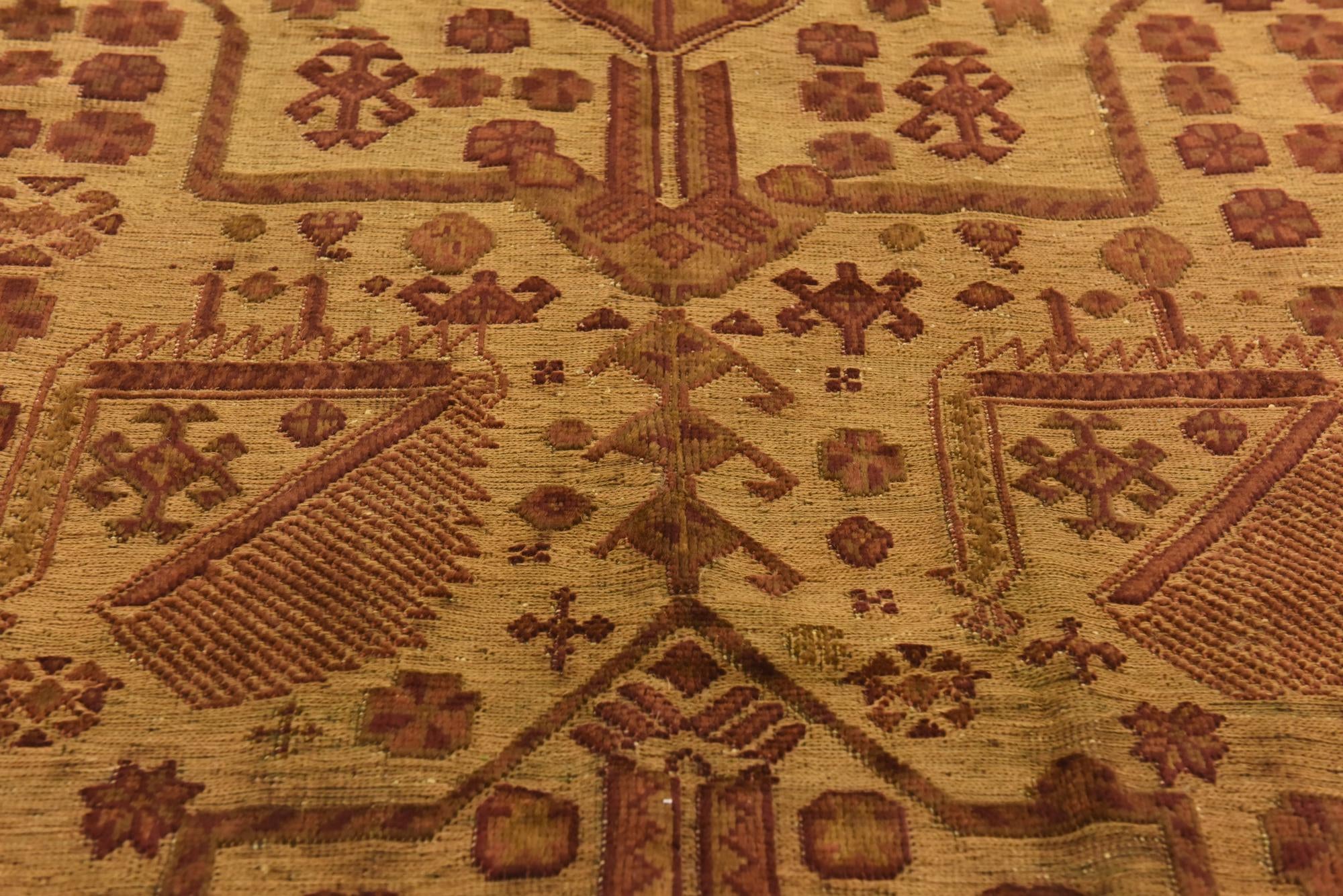 180cm x 265cm anudado a mano Sumak Alfombra Lana
