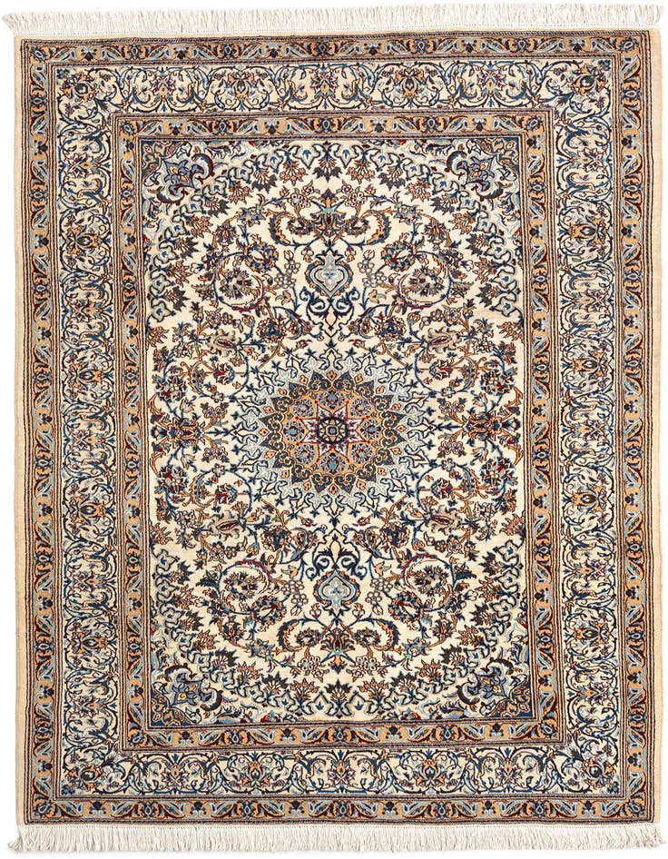 Detail image of 6' 7 x 9' 7 Tabas Wool Rug