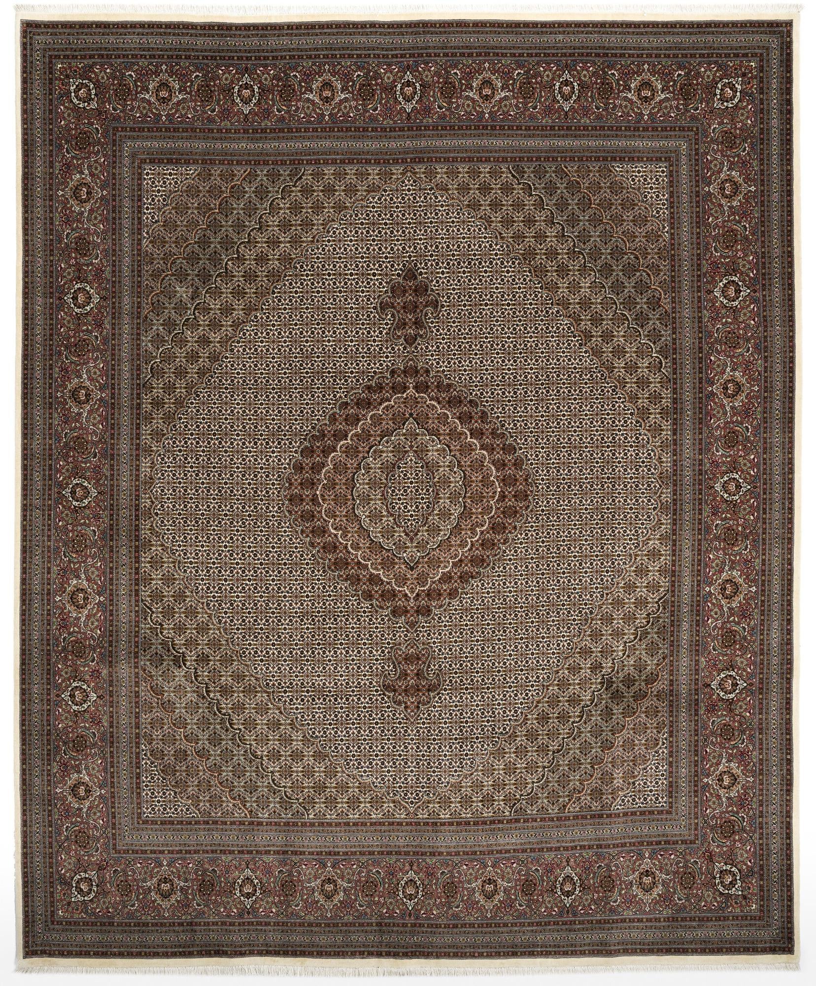 9' 10 x 11' 9 Tabriz Mahi Rug