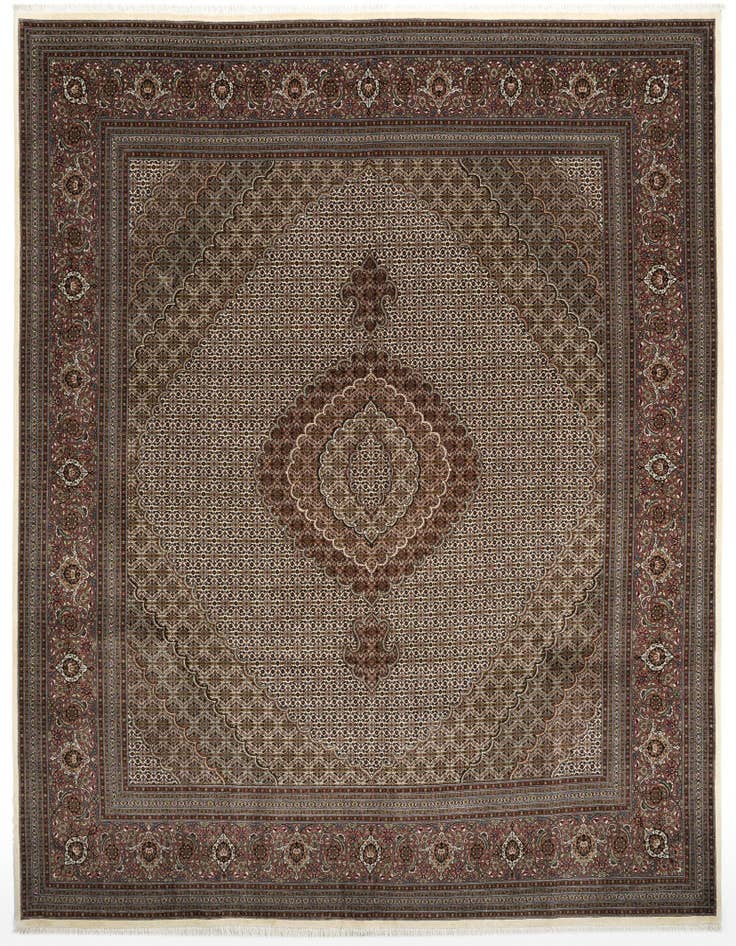 Detail image of 9' 10 x 11' 9 Tabriz Mahi Rug