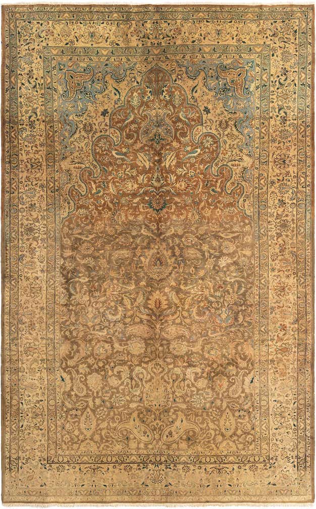 5' 9 x 9' 4 Tabriz Wool Rug
