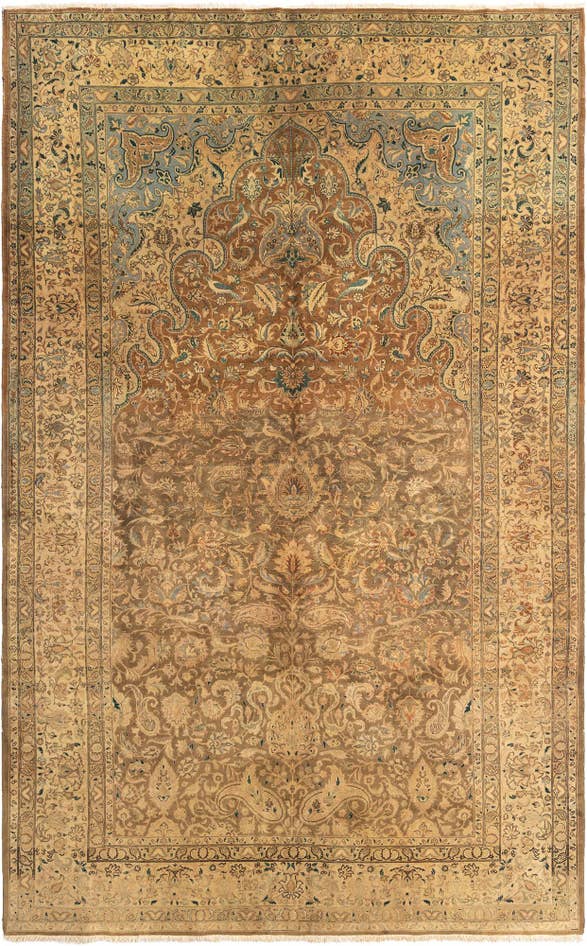 Detail image of 5' 9 x 9' 4 Tabriz Wool Rug