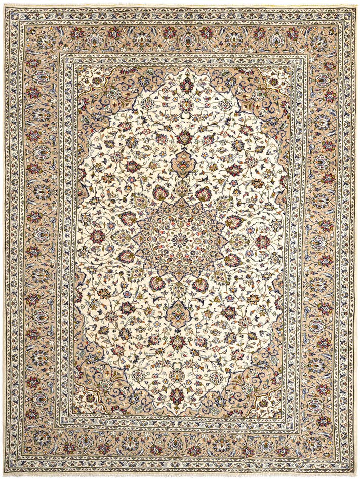 Detail image of 8' 6 x 11' 6 Tabriz Wool Rug
