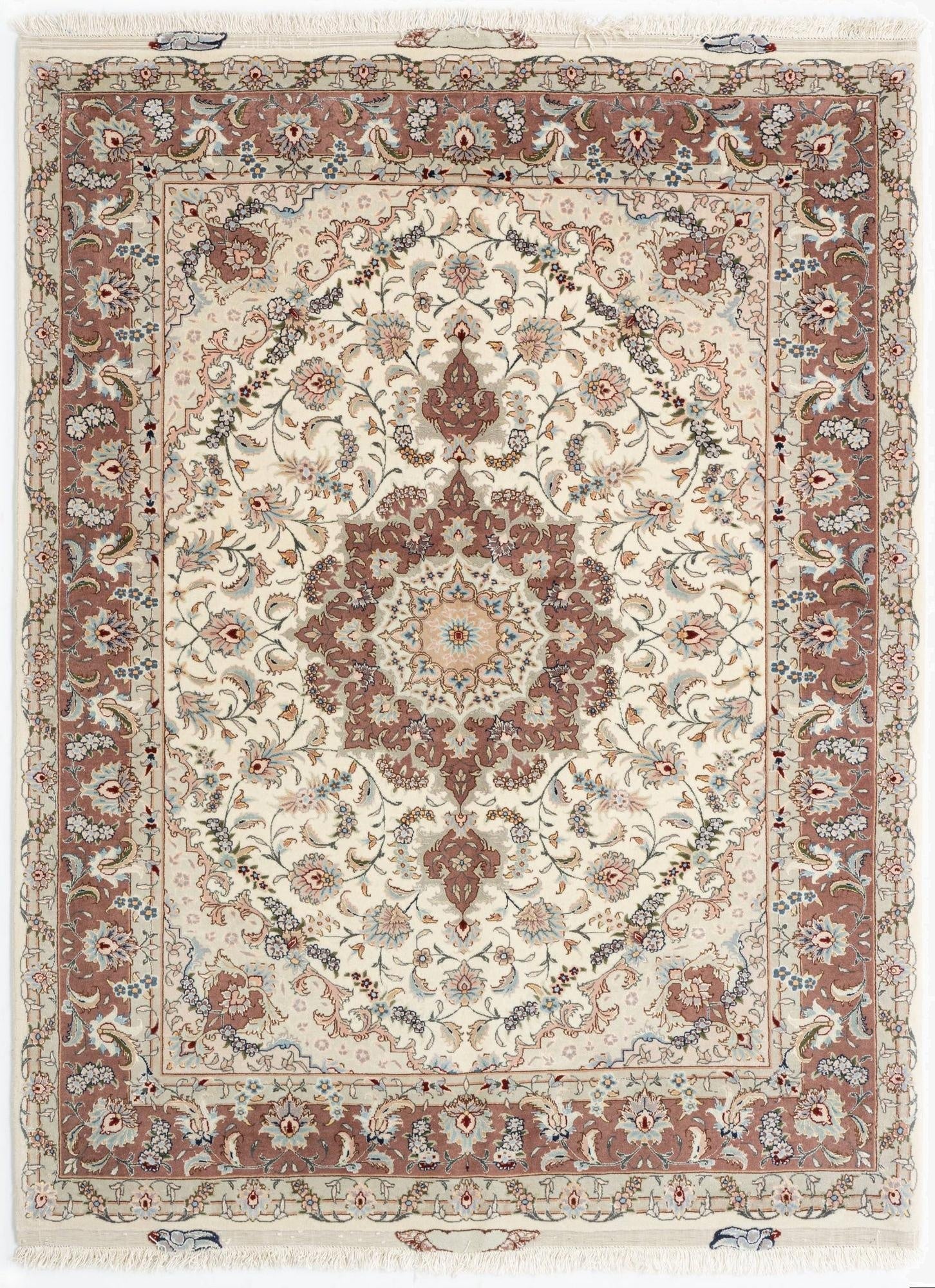 5' x 6' 10 Tabriz Rug