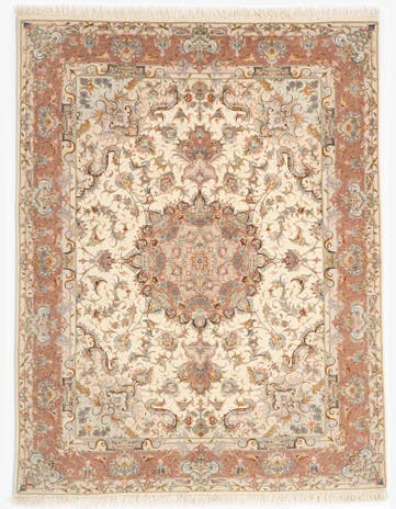4' 10 x 6' 6 Tabriz Rug