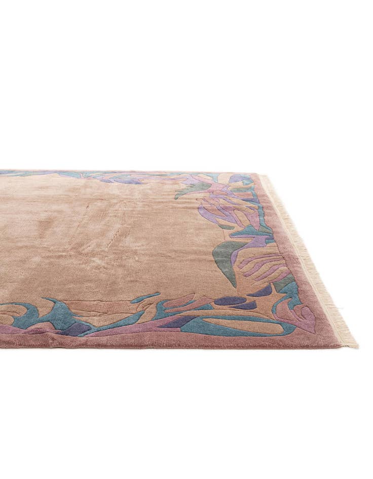 Detail image of 8' 2 x 9' 10  Hand Knotted Tibet Wool Rug