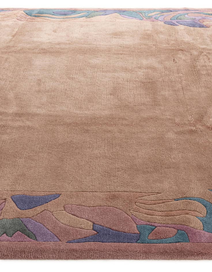 Detail image of 8' 2 x 9' 10  Hand Knotted Tibet Wool Rug