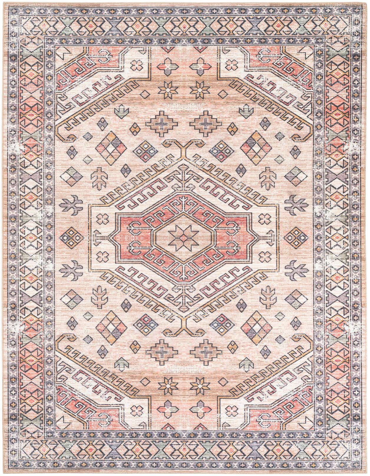 5' x 8' Washable Timeless Rug