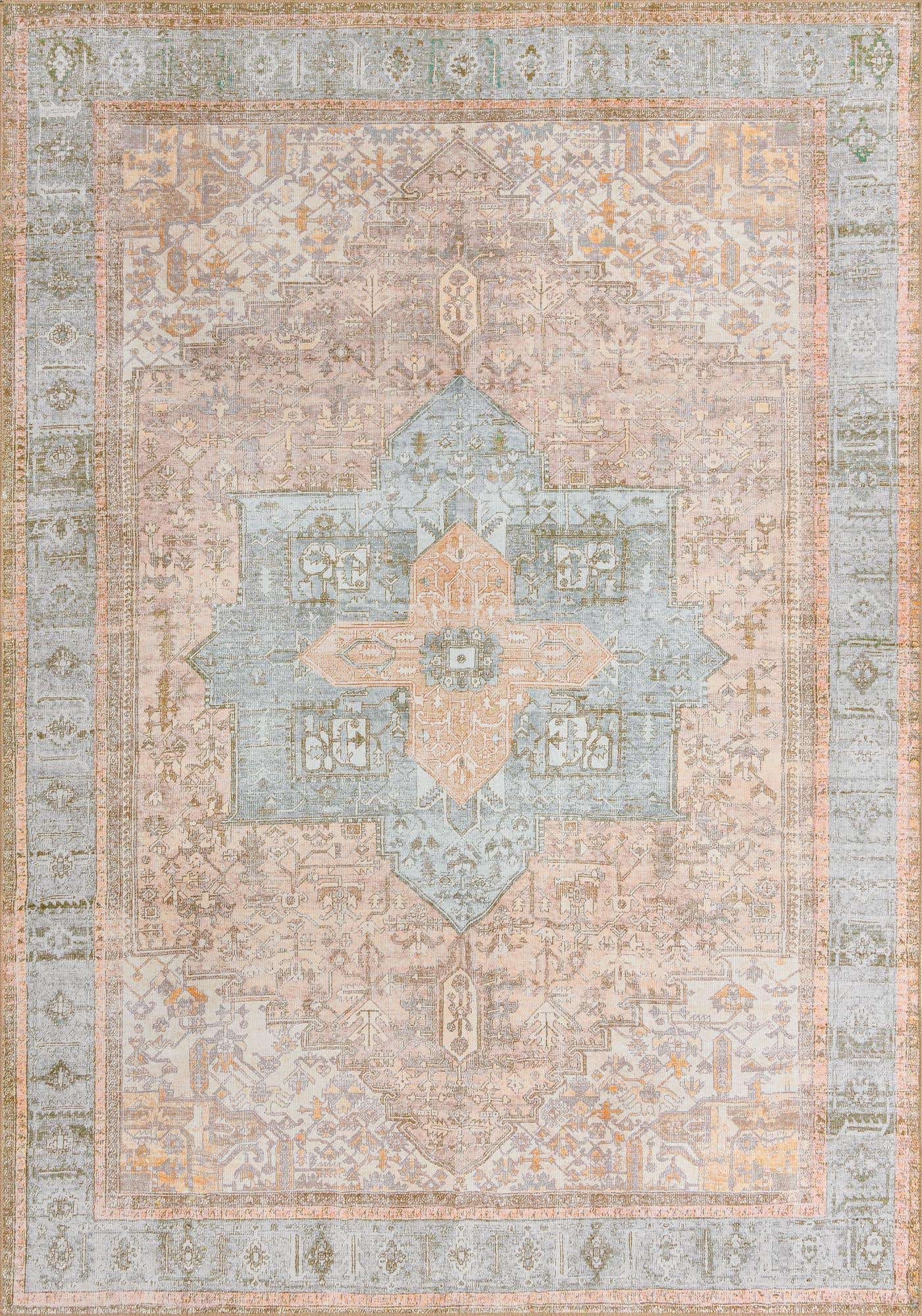 8' 4 x 12' Washable Timeless Rug