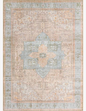 7' 6 x 10' 6 Washable Timeless Rug