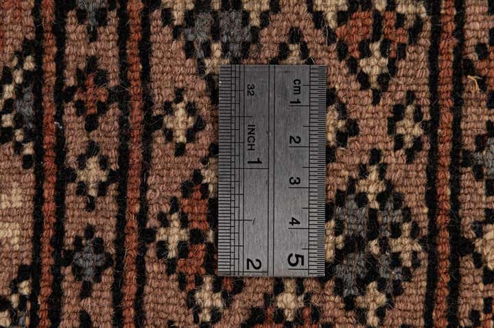 4' 3 x 6' 3 Hand Knotted Torkaman Persian Wool Rug