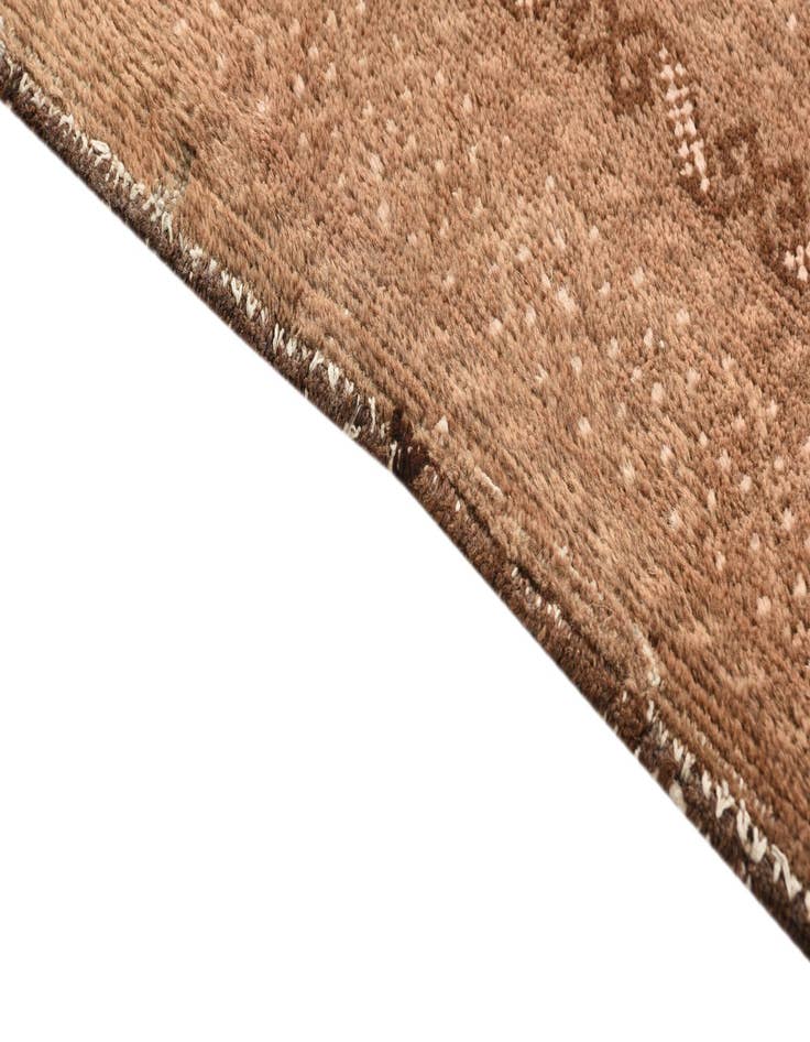 Detail image of 3' 10 x 6' 2  Hand Knotted Torkaman Persian Wool Rug