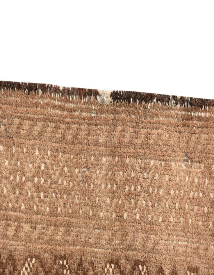 Detail image of 3' 10 x 6' 2  Hand Knotted Torkaman Persian Wool Rug