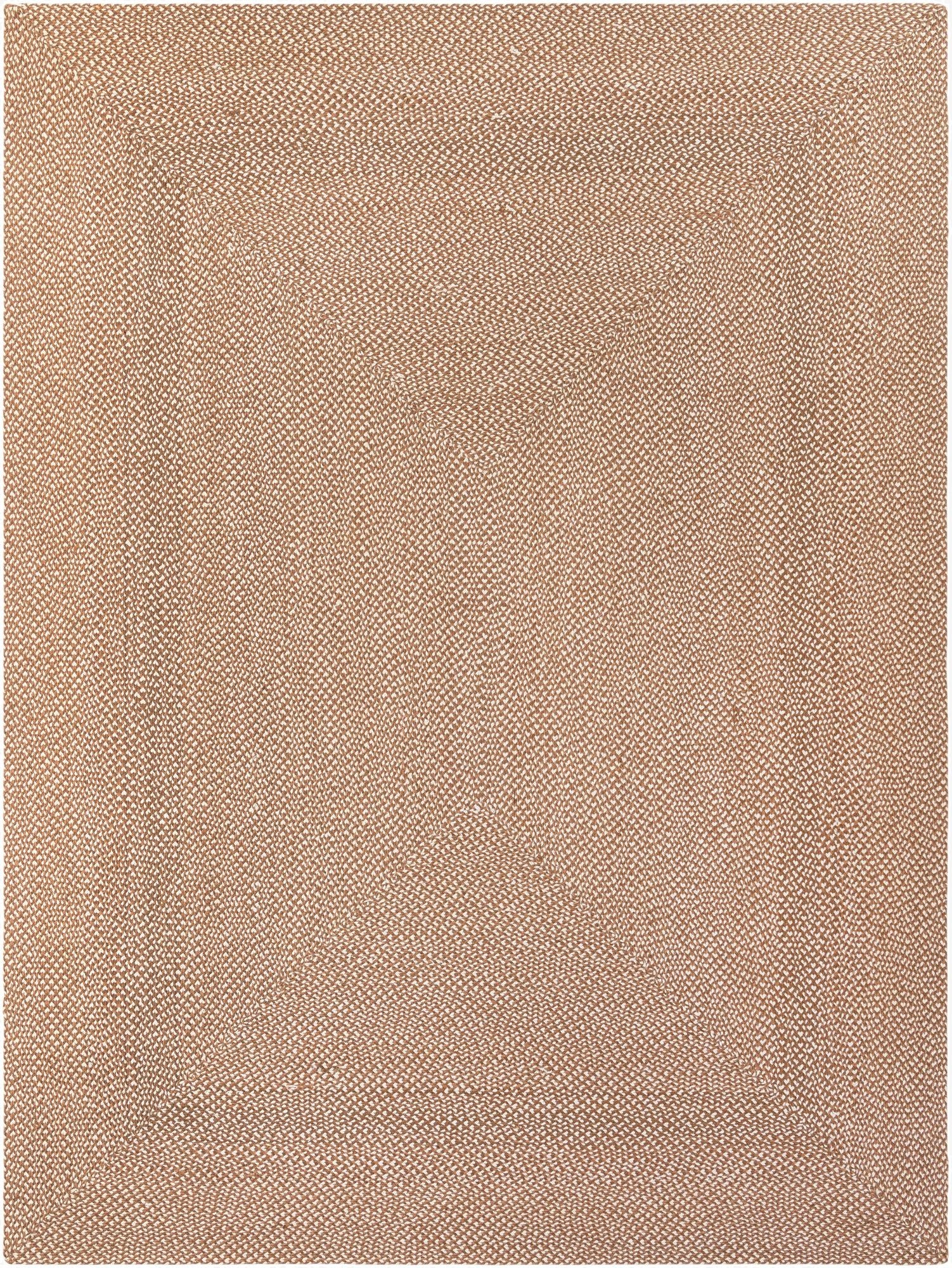 9' x 12'  Hand Tweed Braided Jute Rug