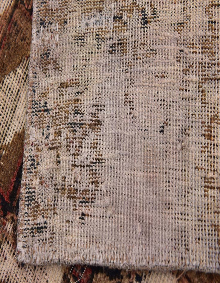 Detail image of 3' 2 x 4' 6 Hand Knotted Ultra Vintage Persian Wool Rug