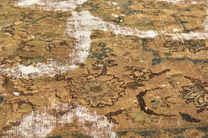 3' 4 x 6' Hand Knotted Ultra Vintage Persian Wool Rug