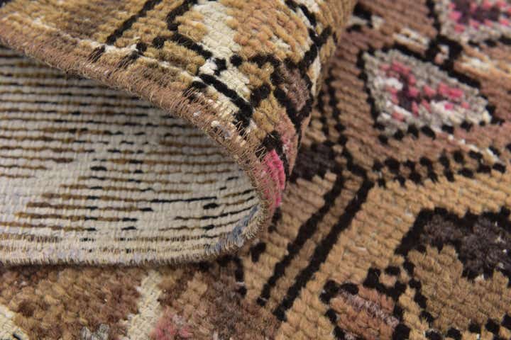 4' 2 x 6' Hand Knotted Ultra Vintage Persian Wool Rug