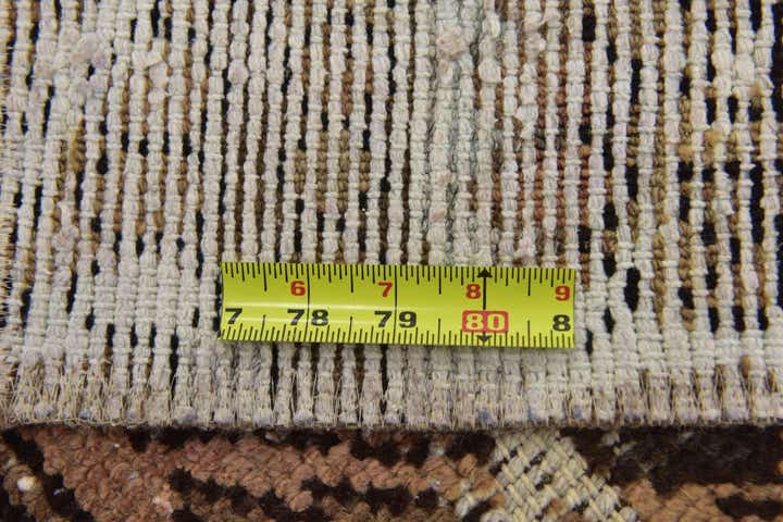 4' 2 x 6' Hand Knotted Ultra Vintage Persian Wool Rug
