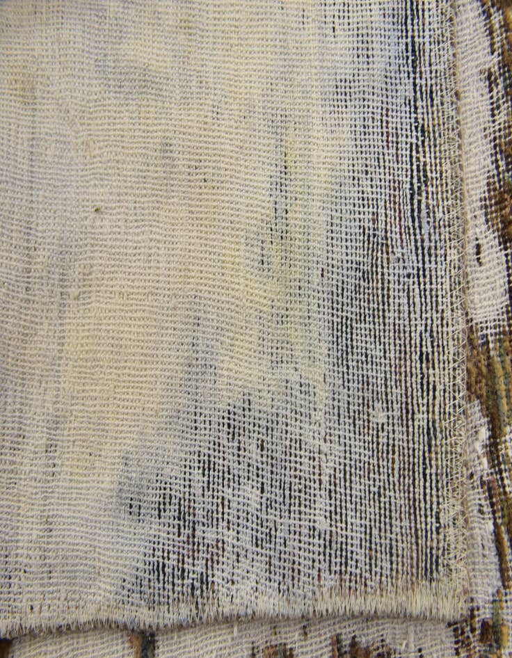 Detail image of 4' 4 x 6' 6  Hand Knotted Ultra Vintage Persian Wool Rug