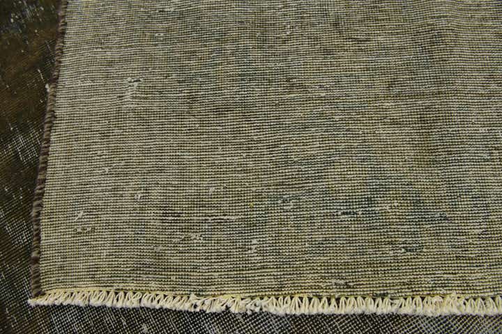 6' 9 x 8' 9 Hand Knotted Ultra Vintage Persian Wool Rug