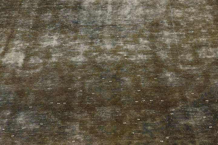 6' 9 x 8' 9 Hand Knotted Ultra Vintage Persian Wool Rug