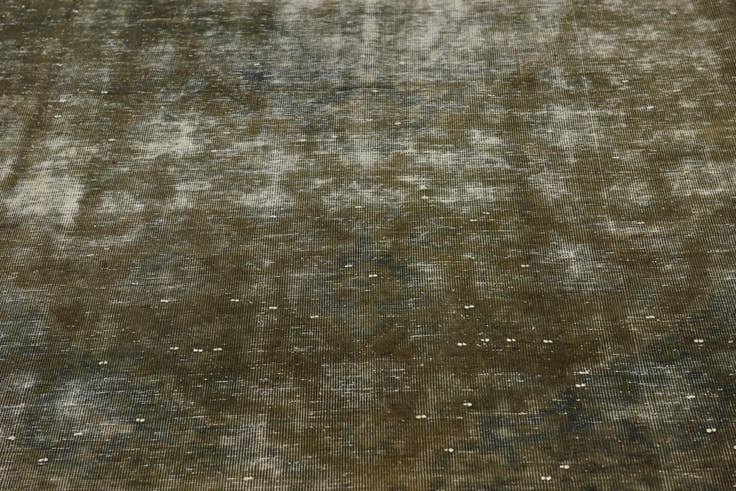 Detail image of 6' 9 x 8' 9 Hand Knotted Ultra Vintage Persian Wool Rug