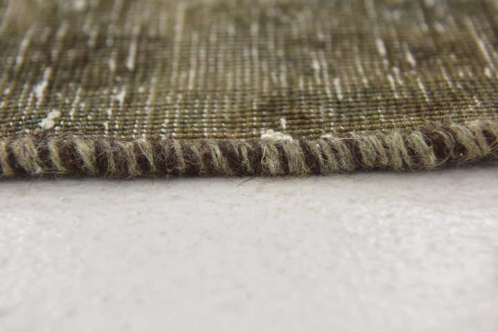 6' 9 x 8' 9 Hand Knotted Ultra Vintage Persian Wool Rug