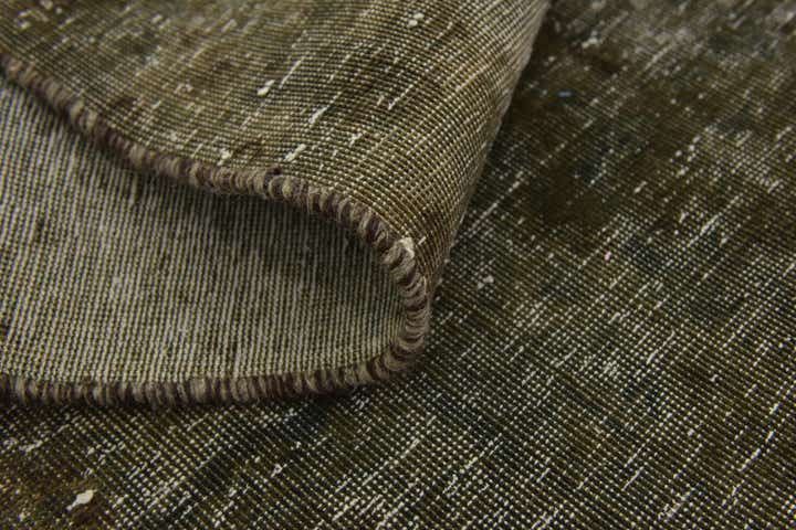 6' 9 x 8' 9 Hand Knotted Ultra Vintage Persian Wool Rug