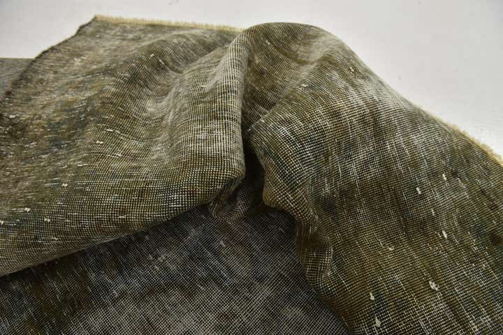 6' 9 x 8' 9 Hand Knotted Ultra Vintage Persian Wool Rug