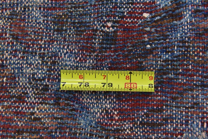 6' 9 x 9' Hand Knotted Ultra Vintage Persian Wool Rug
