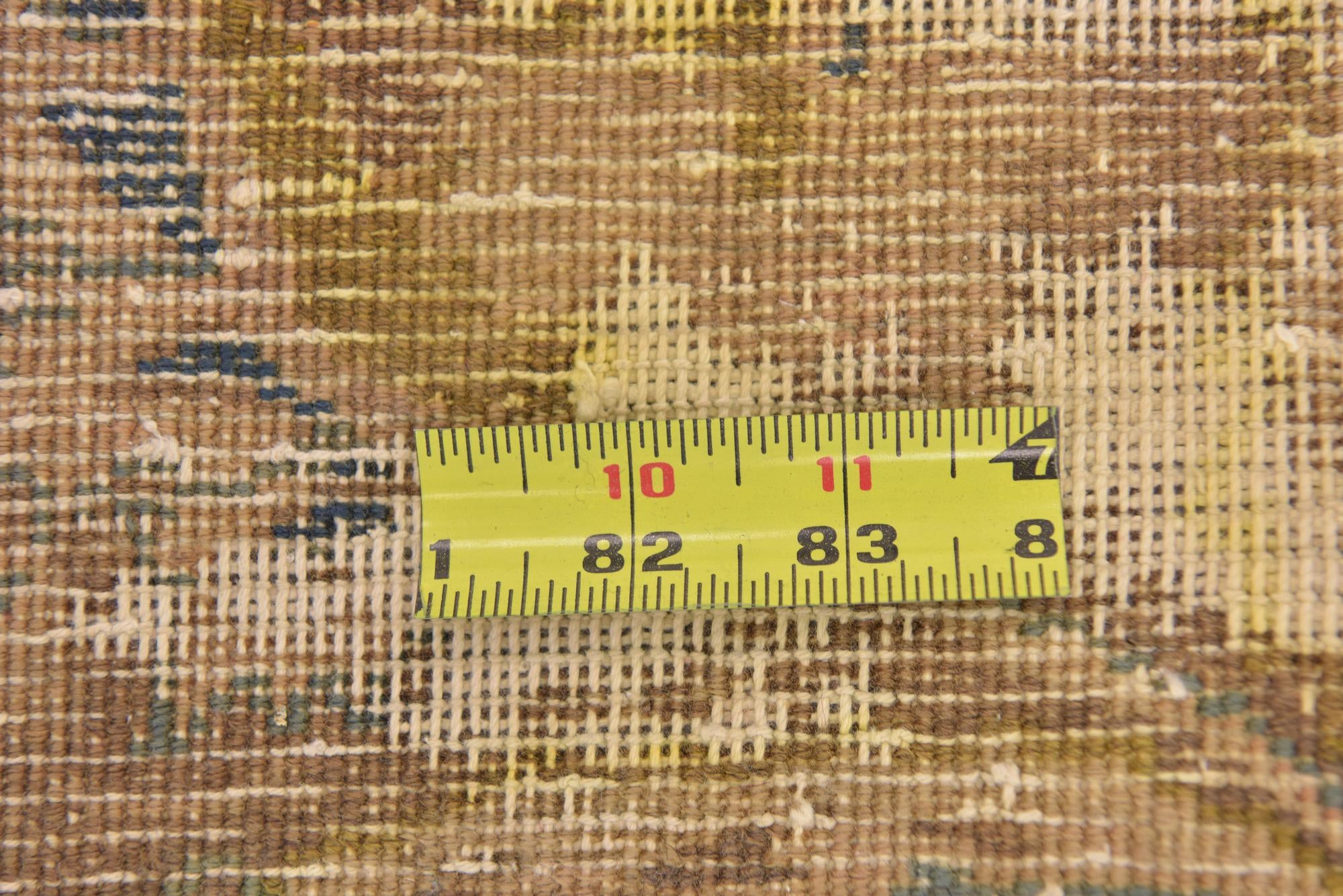 3' 2 x 4' 7 Hand Knotted Ultra Vintage Persian Wool Rug