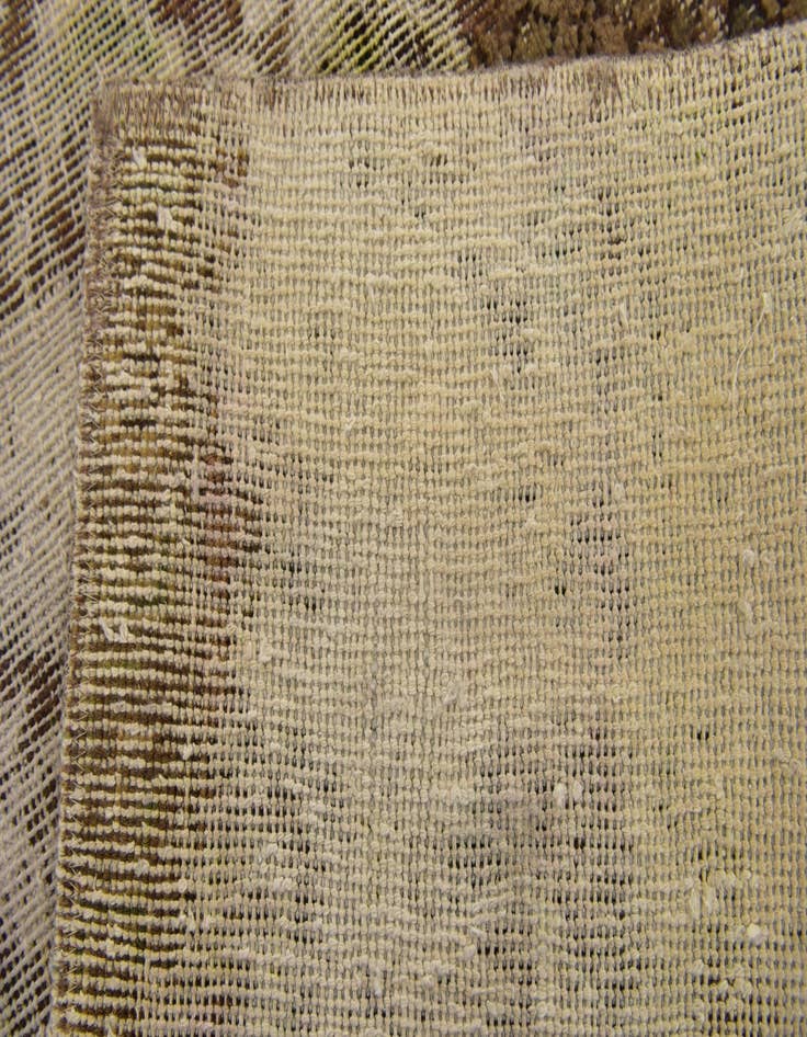 Detail image of 4' 6 x 7' 3  Hand Knotted Ultra Vintage Persian Wool Rug